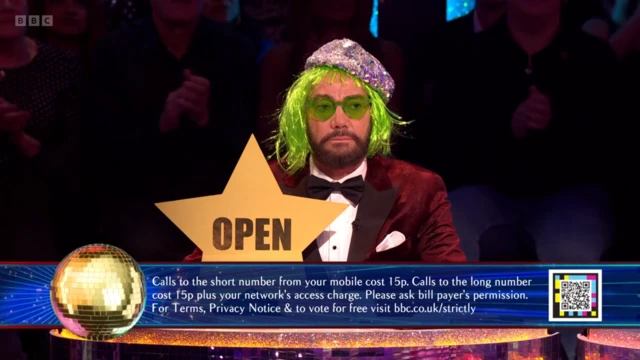 A screenshot from 2024 Strictly Come Dancing