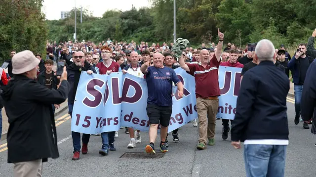 West Ham fans