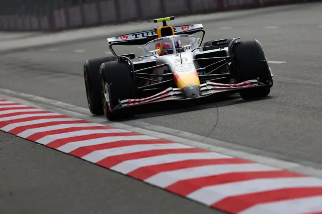 Liam Lawson in Baku