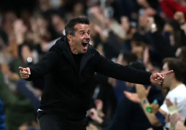 Marco Silva celebrates