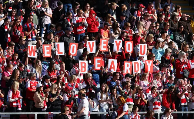 Fans pay tribute to Matt Beard