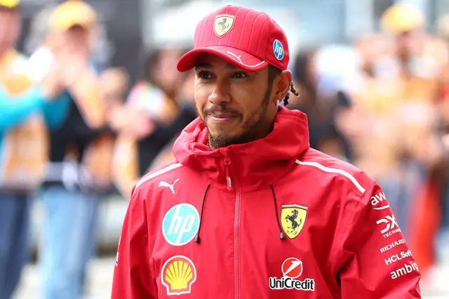 Lewis Hamilton in Baku