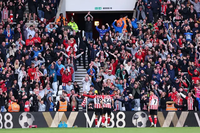 Sunderland celebrate