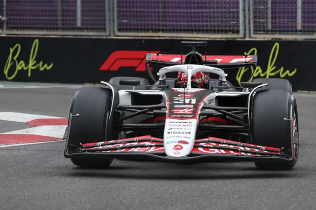 Esteban Ocon in Baku