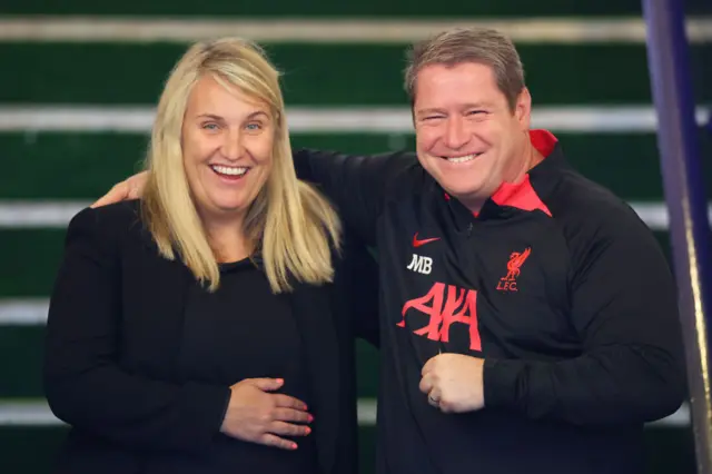 Matt Beard and Emma Hayes