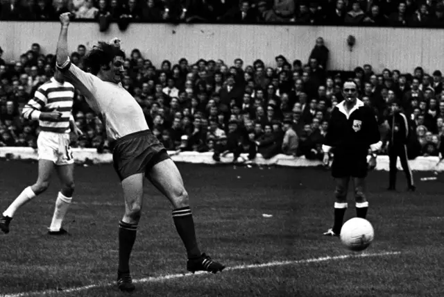 Jimmy Bone scored Thistle's fourth goal at Hampden