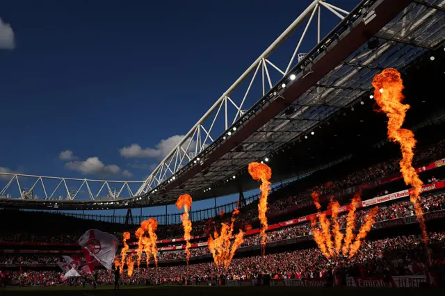 The Emirates Stadium