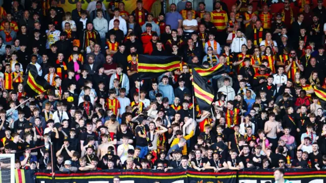 Partick Thistle fans