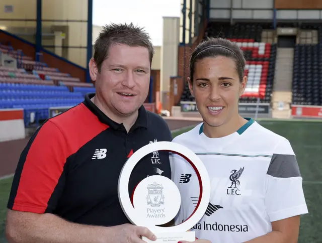 Fara Williams and Matt Beard