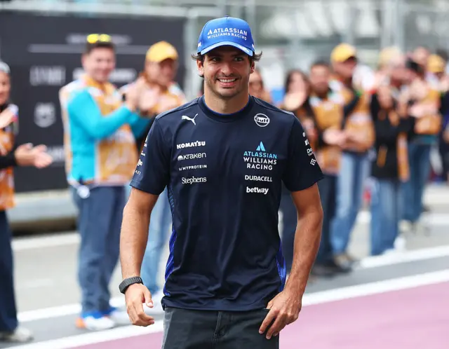 Carlos Sainz in Baku