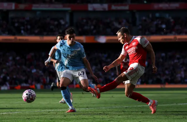 Phil Foden and Leandro Trossard
