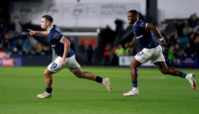 Millwall celebrate
