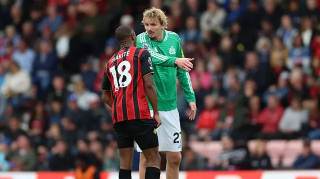 Nick Woltemade and Bafode Diakite