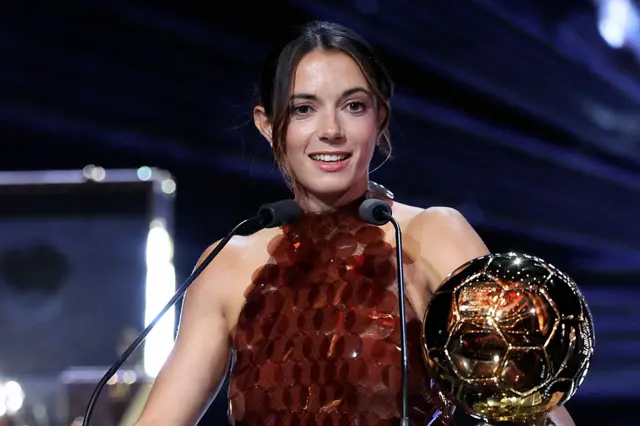 Bonmati speaks after winning the ballon do'r