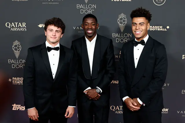 Neves, Dembele and Doue