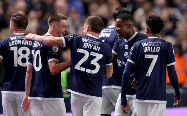 Millwall celebrate
