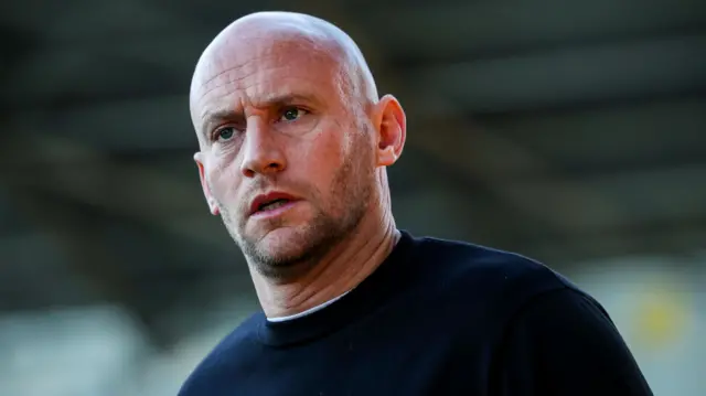 Hibernian head coach David Gray