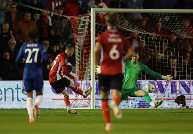 Street slots past Jorgensen