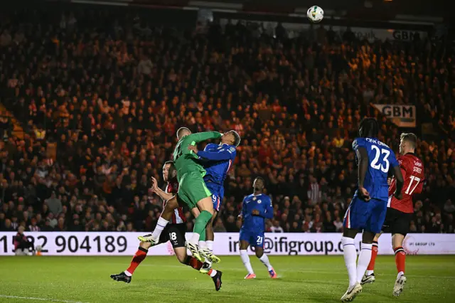 Jorgensen clatters Fofana