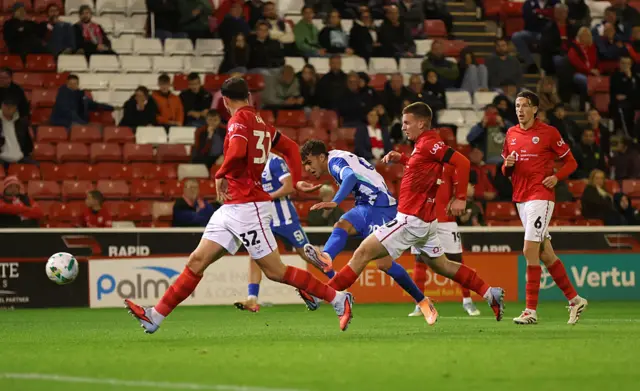 Ayari fires in the sixth for Brighton