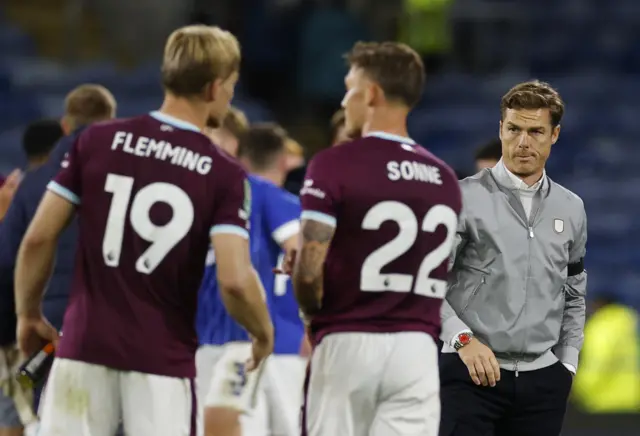 Parker looks glum at full time