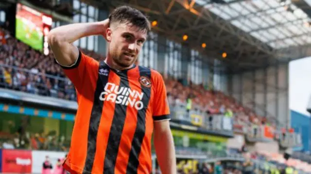 Dundee United defender Ryan Strain