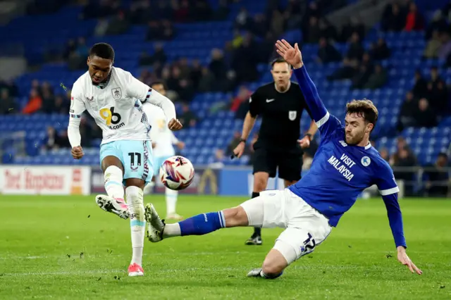 Burnley and Cardiff last season