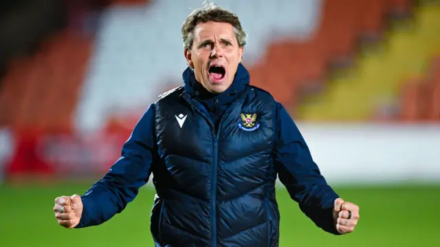 St Johnstone manager Simo Valakari