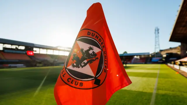 A general view of Dundee United's Tannadice Stadium