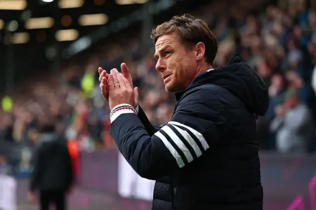 Scott Parker applauding