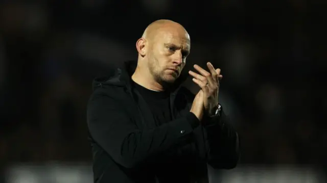 Hibernian head coach David Gray
