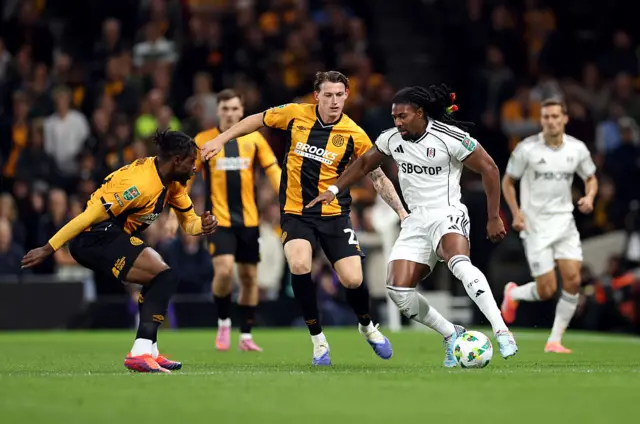 Adama Traore runs with the ball