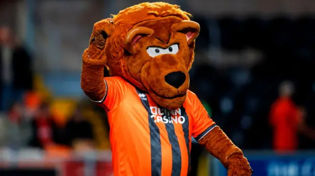 Dundee United mascot Terry the Terror