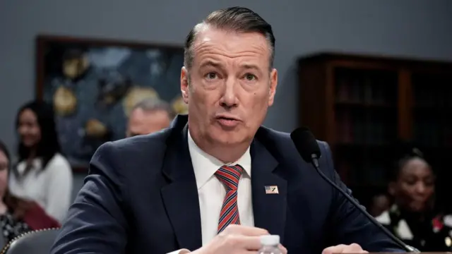 Todd Lyons testifying in front of Congress in May this year