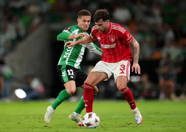 Neco Williams on the ball