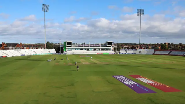 General view of County Ground Northampton