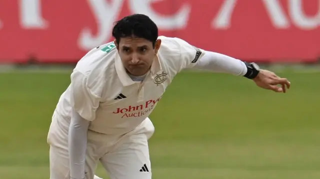 Muhammad Abbas bowling