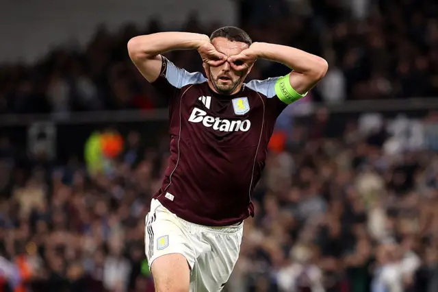 John McGinn celebrates