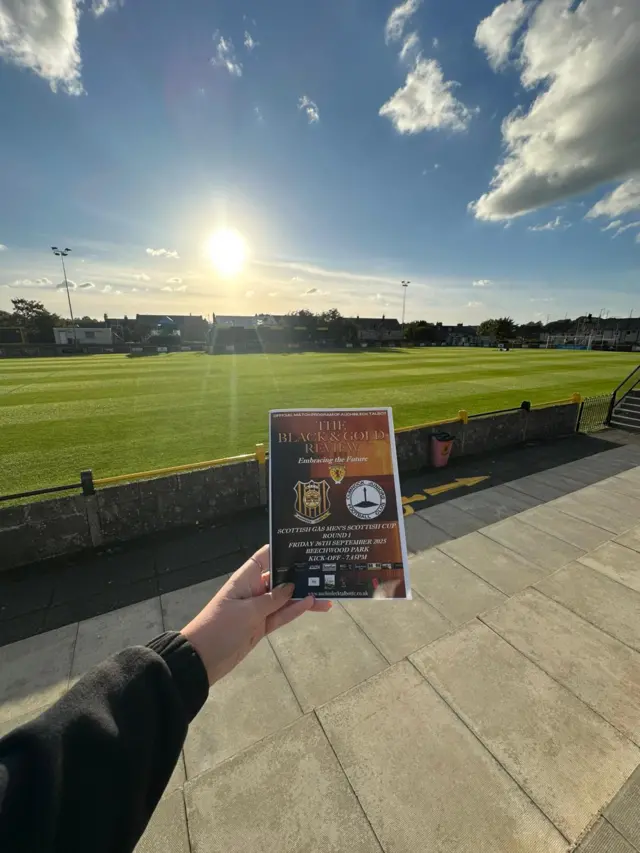 Match programme at Beechwood Park