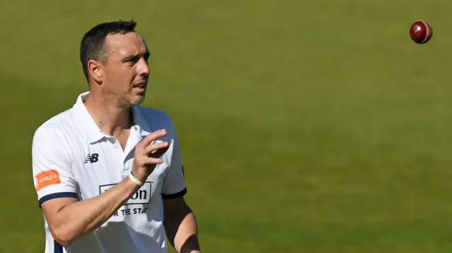 Hampshire bowler Kyle Abbott