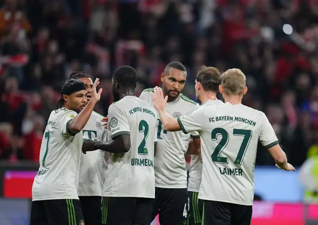 Bayern celebrate