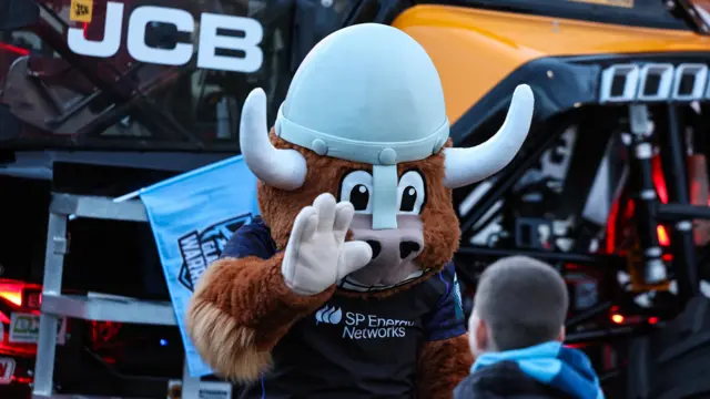 Glasgow Warriors mascot