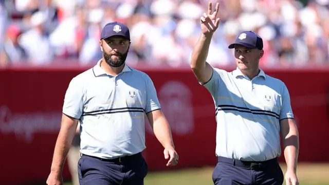 Jon Rahm and Sepp Straka