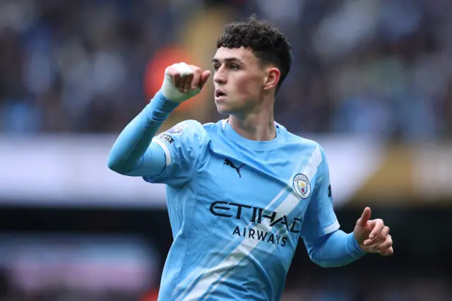 Manchester City's Phil Foden