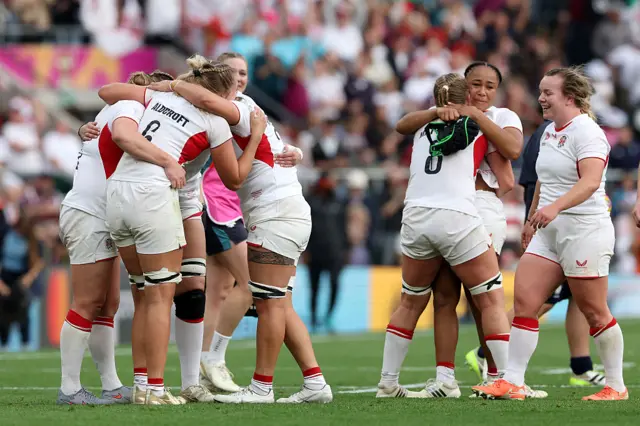 England relief and tears