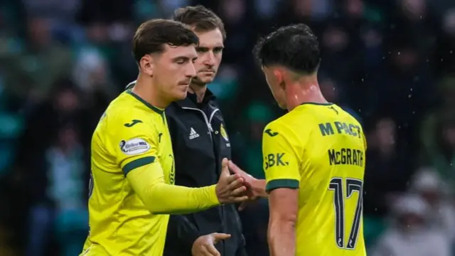 Hibs' Josh Campbell replaces Jamie McGrath