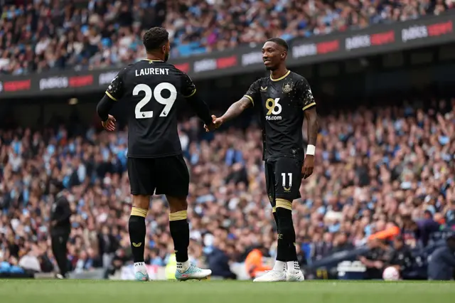 Jaidon Anthony of Burnley celebrates scoring his team's first goal