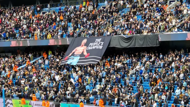 Ricky Hatton banner