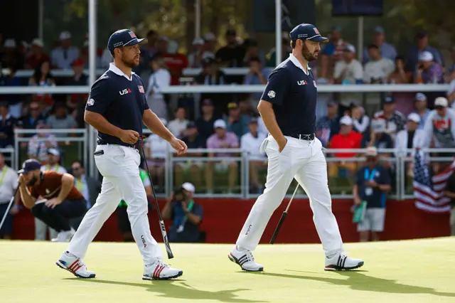 Xander Schauffele and Patrick Cantlay