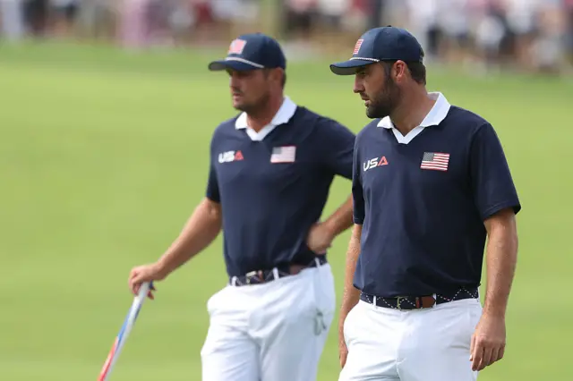Bryson DeChambeau and Scottie Scheffler